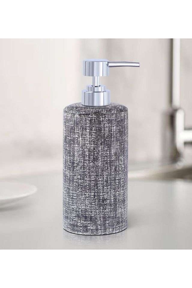 Polyresin-Soap-Dispenser-Charcoal-Grey