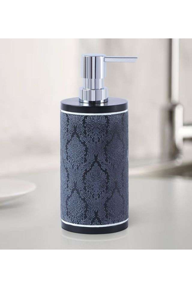 Polyresin-Soap-&-Lotion-Dispenser -320-ml -Black