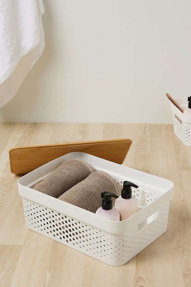 Essentials-Perforated-Storage-Box-With-Bamboo-Lid-10-L