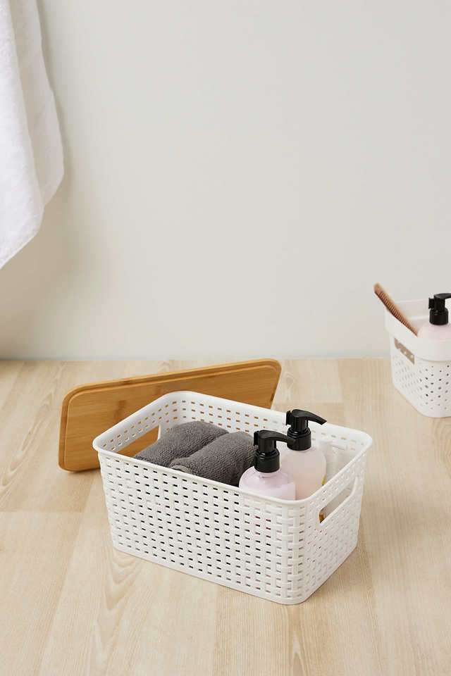 Essentials-Perforated-Storage-Box-With-Bamboo-Lid-5.5-L