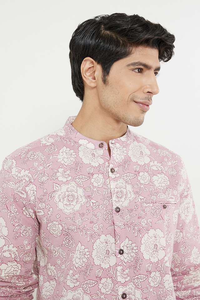 Printed-Cotton-Slim-Fit-Men-s-Casual-Shirt