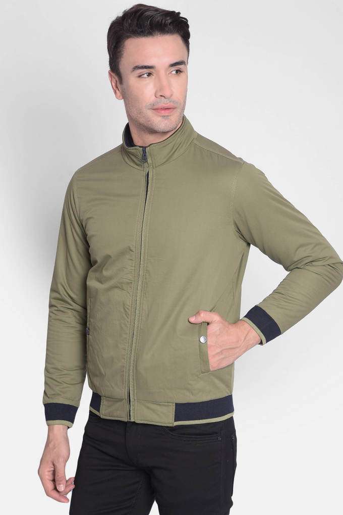 Solid-Cotton-Regular-Fit-Men-s-Casual-Jacket