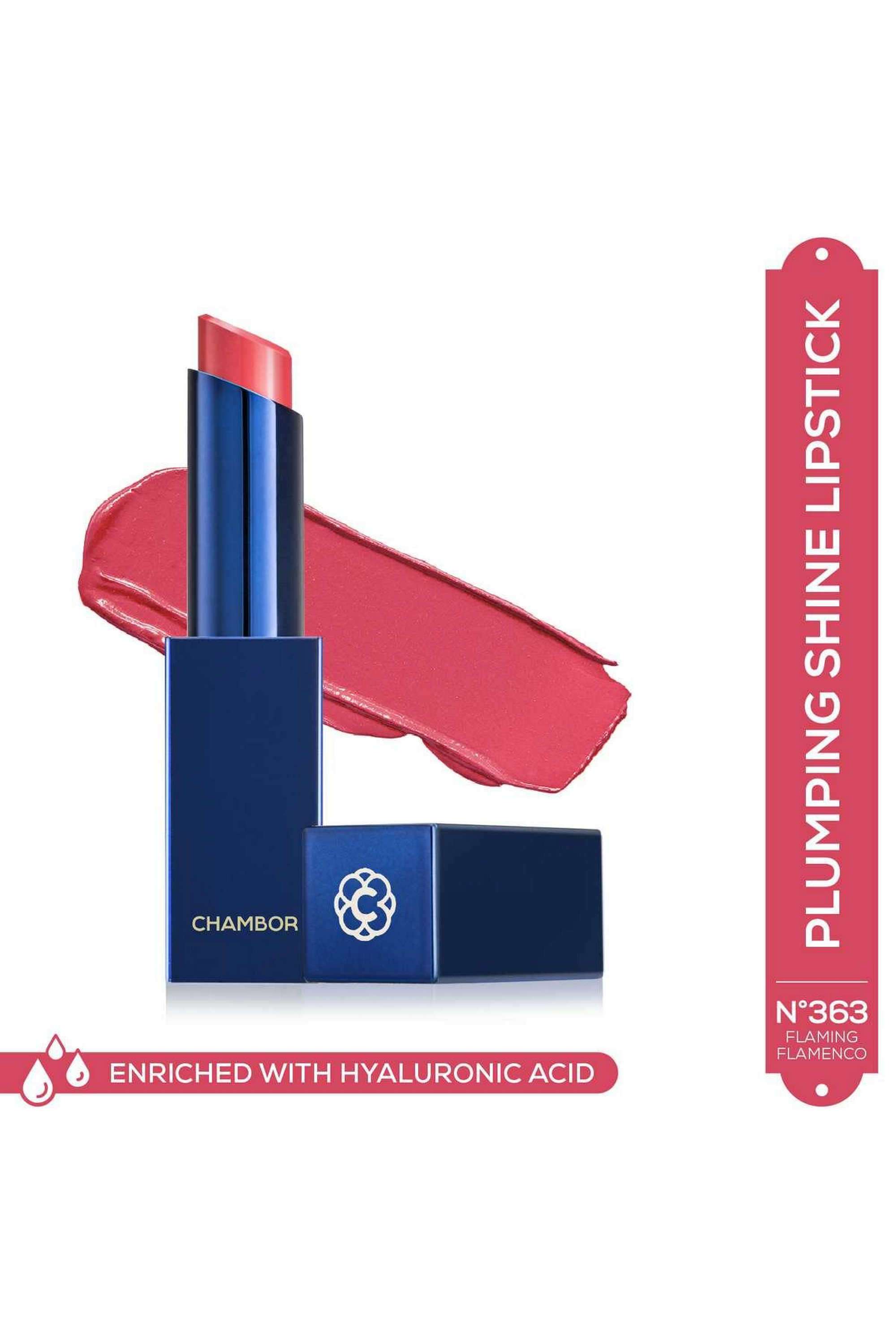 Tres-Shine-Plump++-Lipstick---Flaming-Flamenco -3-gm
