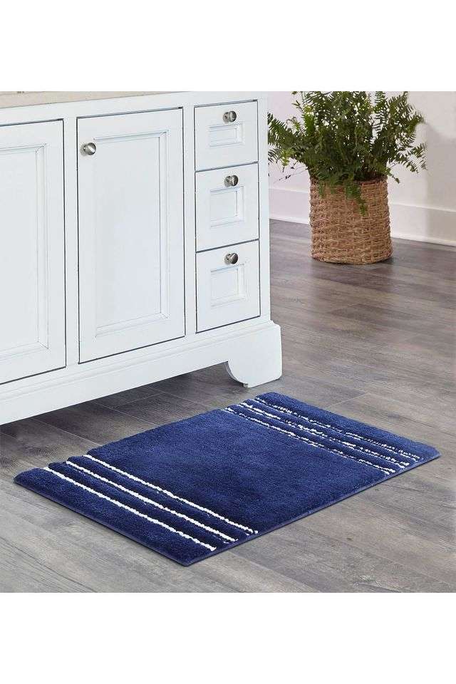 Super-Absorbent-Anti-skid-Bathmat -Midnight-Blue