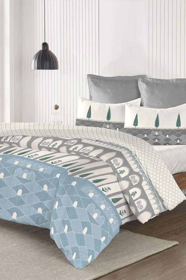 Road-To-Jaipur-210-TC-Cotton-Printed-King-Bedsheet-with-2-Pillow-Covers