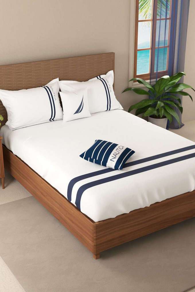 Luxurious-100--Egyptian-Satin-Fitted-Cotton-King-Bedsheet-with-2-Pillow-Covers