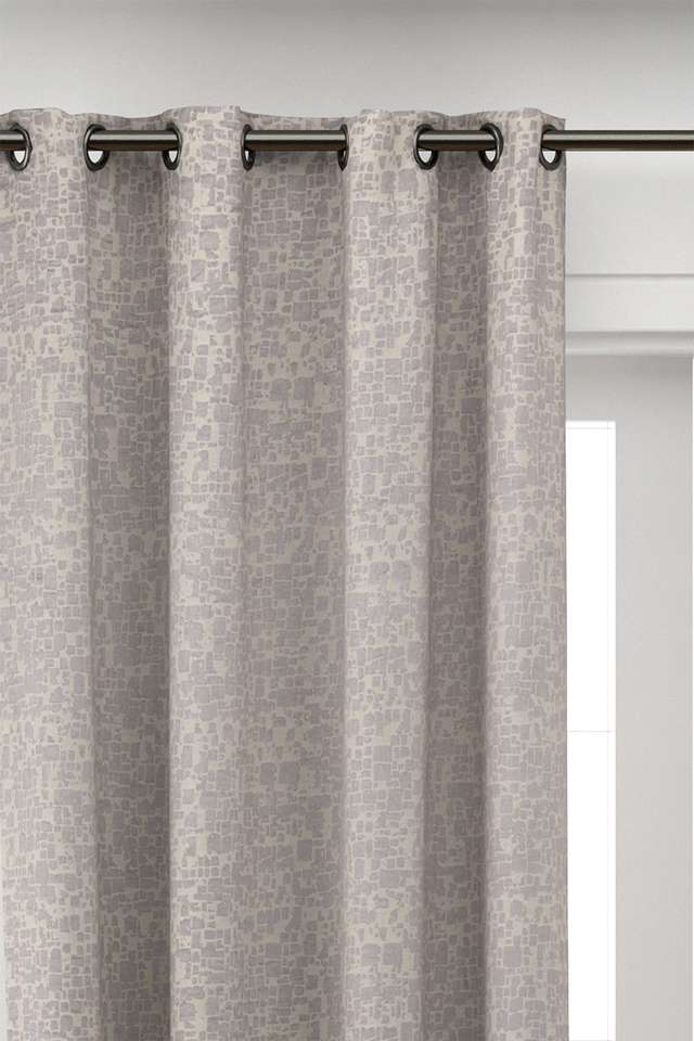 Adorne-Beige-Textured-Jacquard-Door-Curtains-Set-Of-2