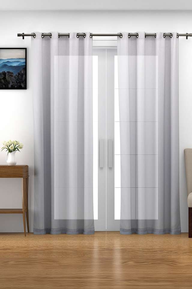 Adorne-Grey-Ombre-Door-Curtains-Set-Of-2
