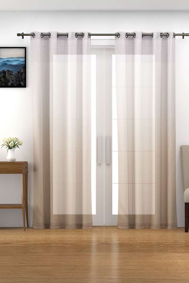 Adorne-Taupe-Ombre-Door-Curtains-Set-Of-2