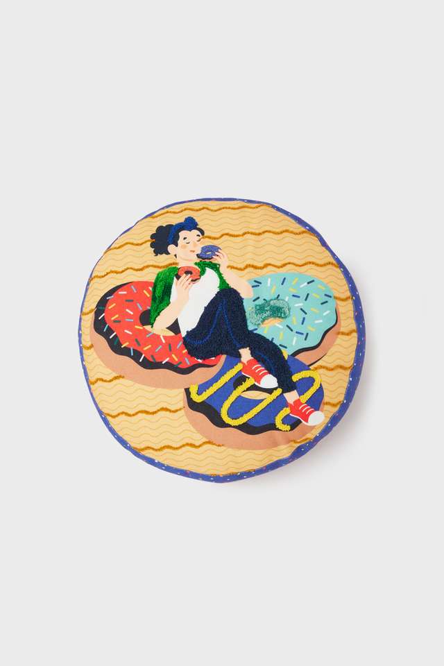 Treat-Yourself-Shaped-Cushion