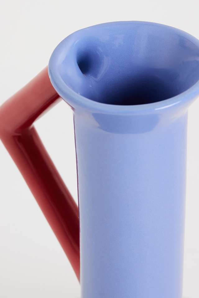 Treat-Yourself-Blue-Handle-Vase