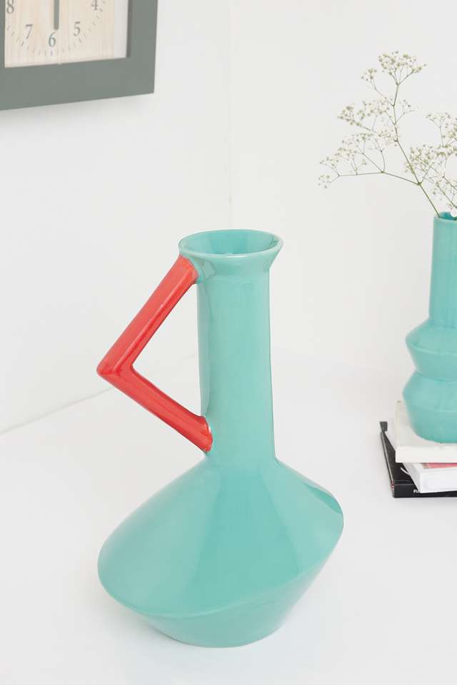 Treat-Yourself-Teal-Vase-With-Handle