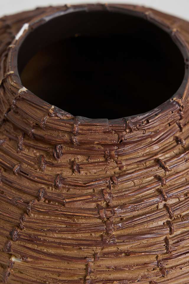 Melange-Polyresin-Vase---L