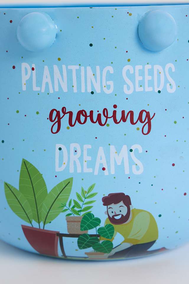 Treatyourself-Blue-Planter-M