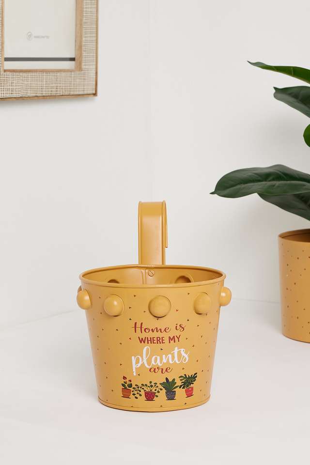 Treat-Yourself-Yellow-Hanging-Planter---M