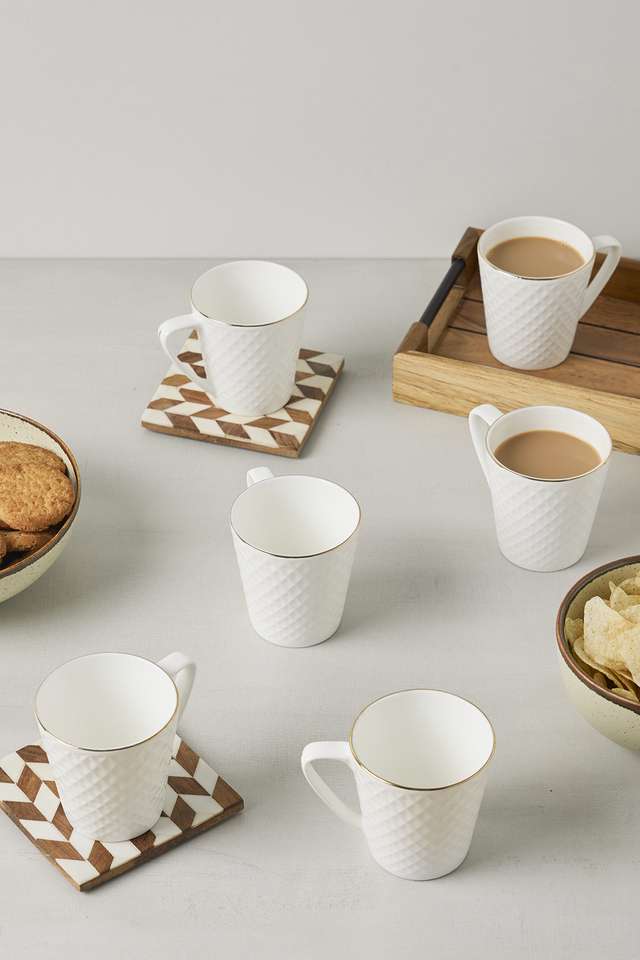 Classic-Goldline-Diamond-Mug-Set-Of-6