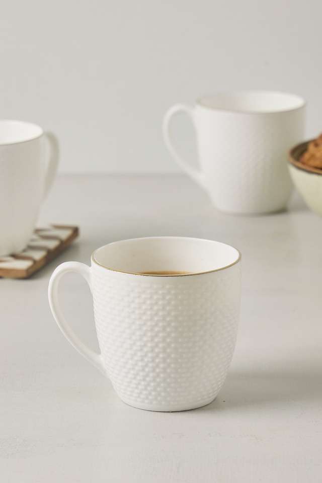 Classic-Goldline-Checkered-Mug-Set-Of-6