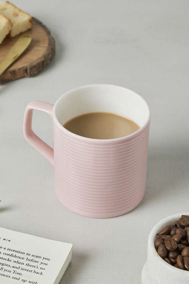 Avishka-Ribbed-Pink-Mug-220-ml