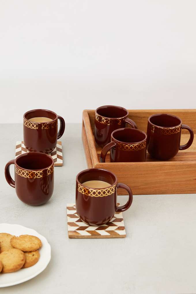 Glam-Garland-Tea-Mug-Set-Of-6-Wine