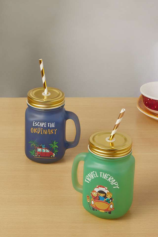 Popart-Treat-Yourself-Mason-Jars-Bg-Set-Of-2