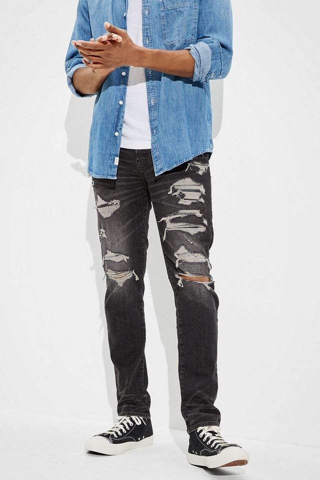 Light-Wash-Cotton-Stretch-Slim-Fit-Men-s-Jeans