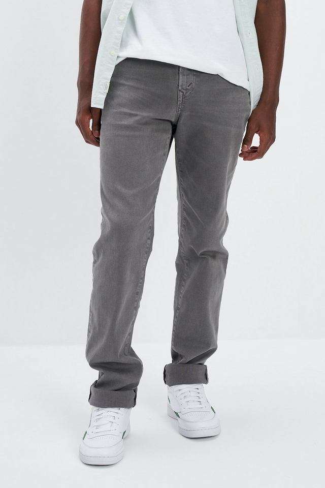 Light-Wash-Cotton-Stretch-Straight-Fit-Men-s-Jeans