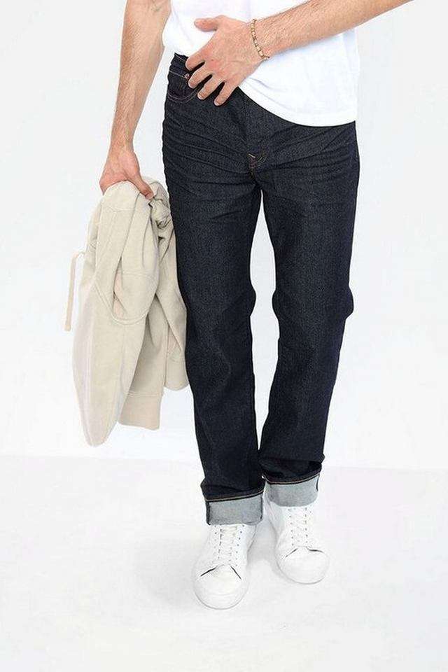 Light-Wash-Cotton-Straight-Fit-Men-s-Jeans