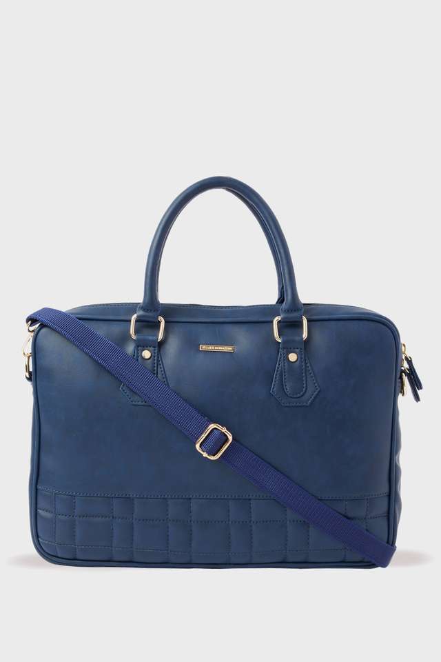 Buy Elliza Donatein Navy Zetwerk PU Zipper Closure Women's Casual