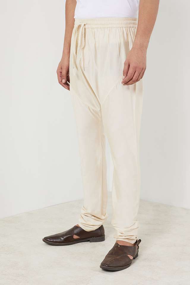 Solid-Viscose-Blend-Slim-Fit-Men-s-Festive-Wear-Churidar