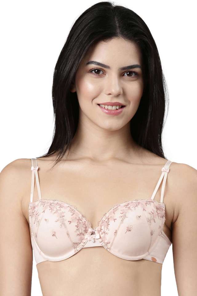 Wired-Fixed-Strap-Padded-Women-s-Everyday-Bra