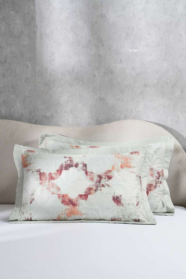 Hues-Enchanted-Harmony-Ogee-Flent-Green-Standard-Pillow-Sham-Set