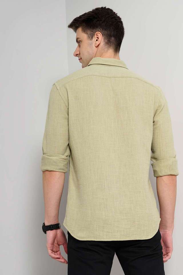 Textured-Cotton-Regular-Fit-Men-s-Casual-Shirt