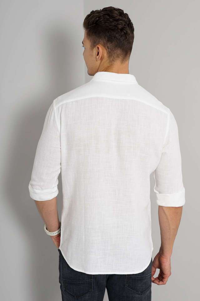 Textured-Cotton-Regular-Fit-Men-s-Casual-Shirt