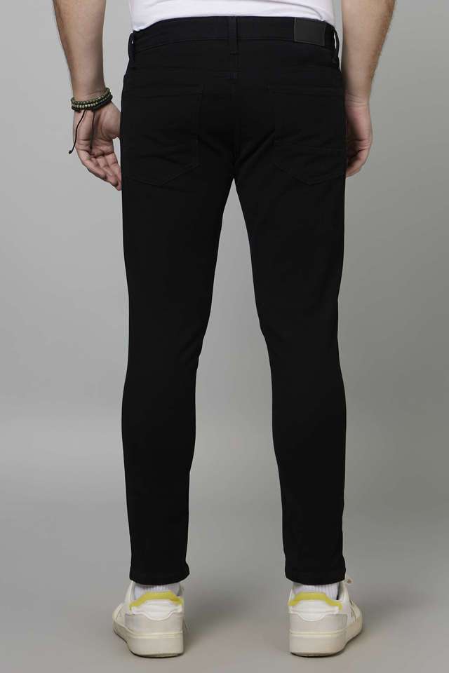 Mid-Wash-Cotton-Lycra-Skinny-Fit-Men-s-Jeans