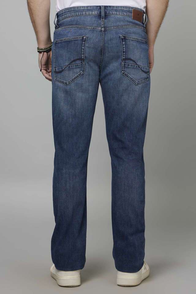 Mid-Wash-Cotton-Straight-Fit-Men-s-Jeans