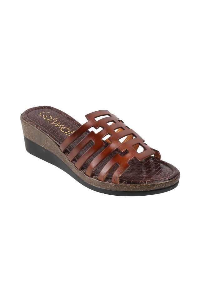 Leather-Slipon-Women-s-Casual-Wear-Open-Toes