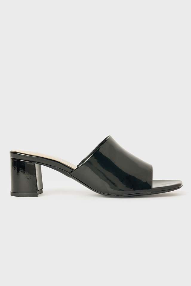 Patent-Slipon-Women-s-Casual-Wear-Open-Toes