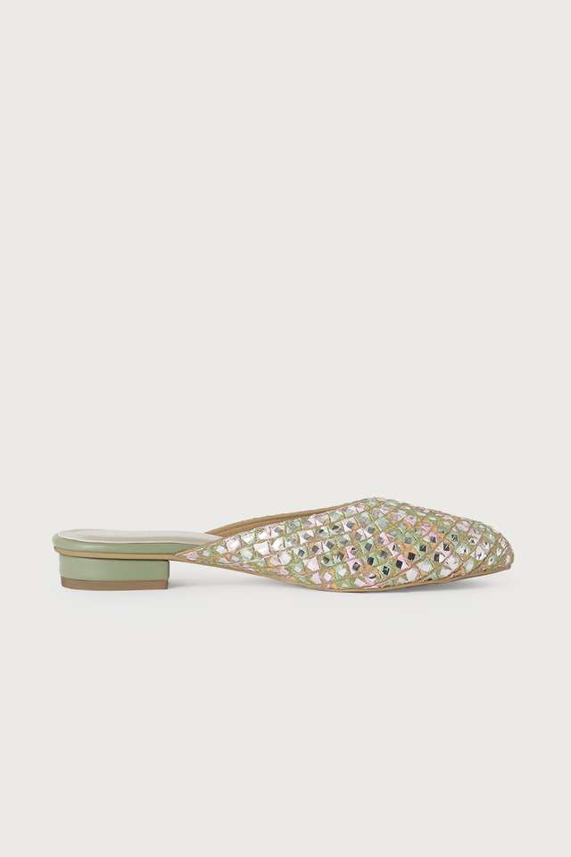 Fabric-Slip-on-Women-s-Ethnic-Mules
