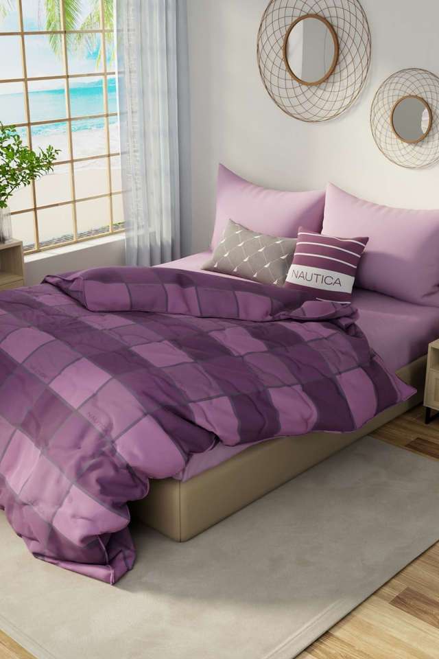 Hampton-Designer-100--Satin-Cotton-Double-Size-Comforter-For-All-Weather