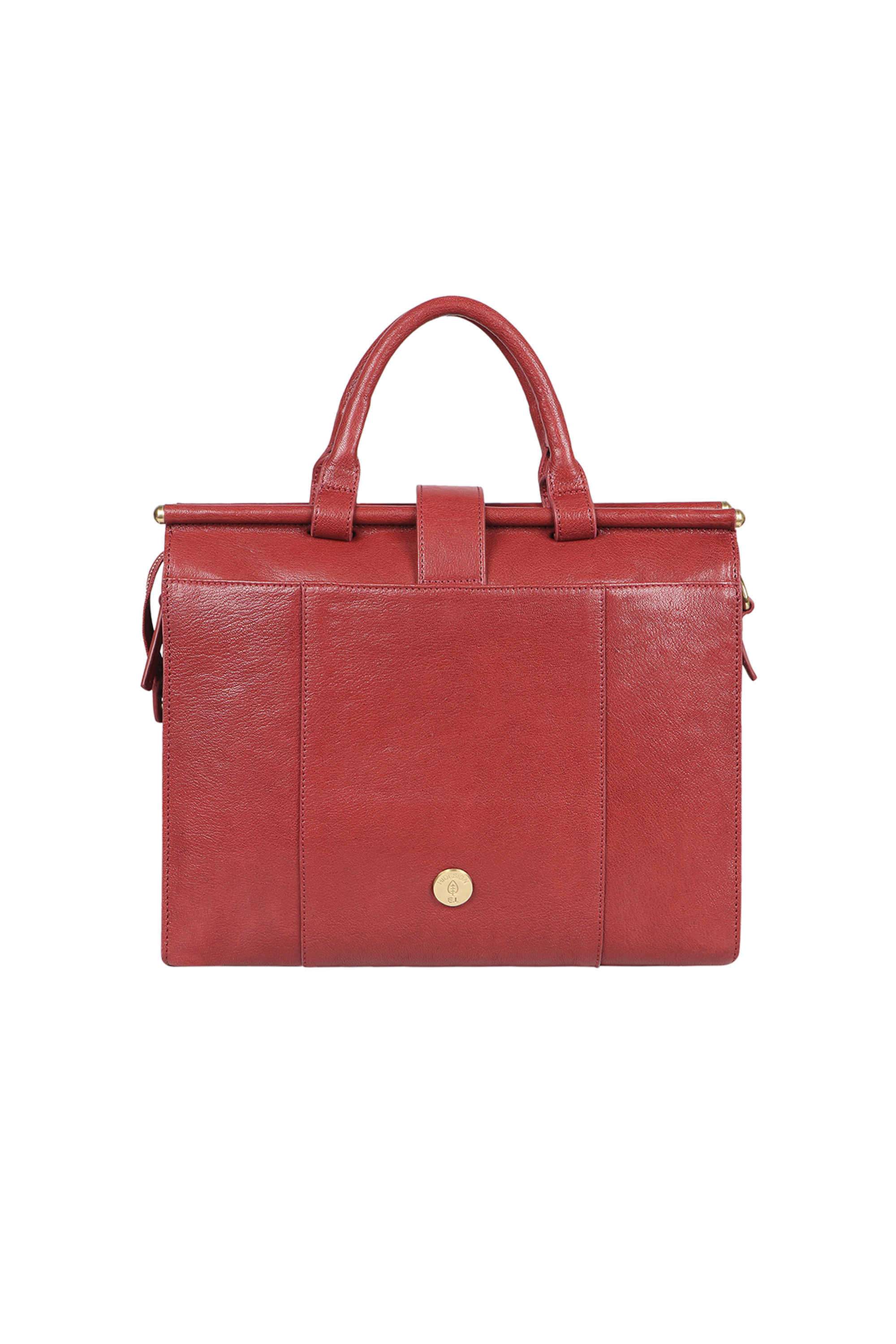 Zipper-E.I.-Leather-Women-Formal-Wear-Laptop-Bag
