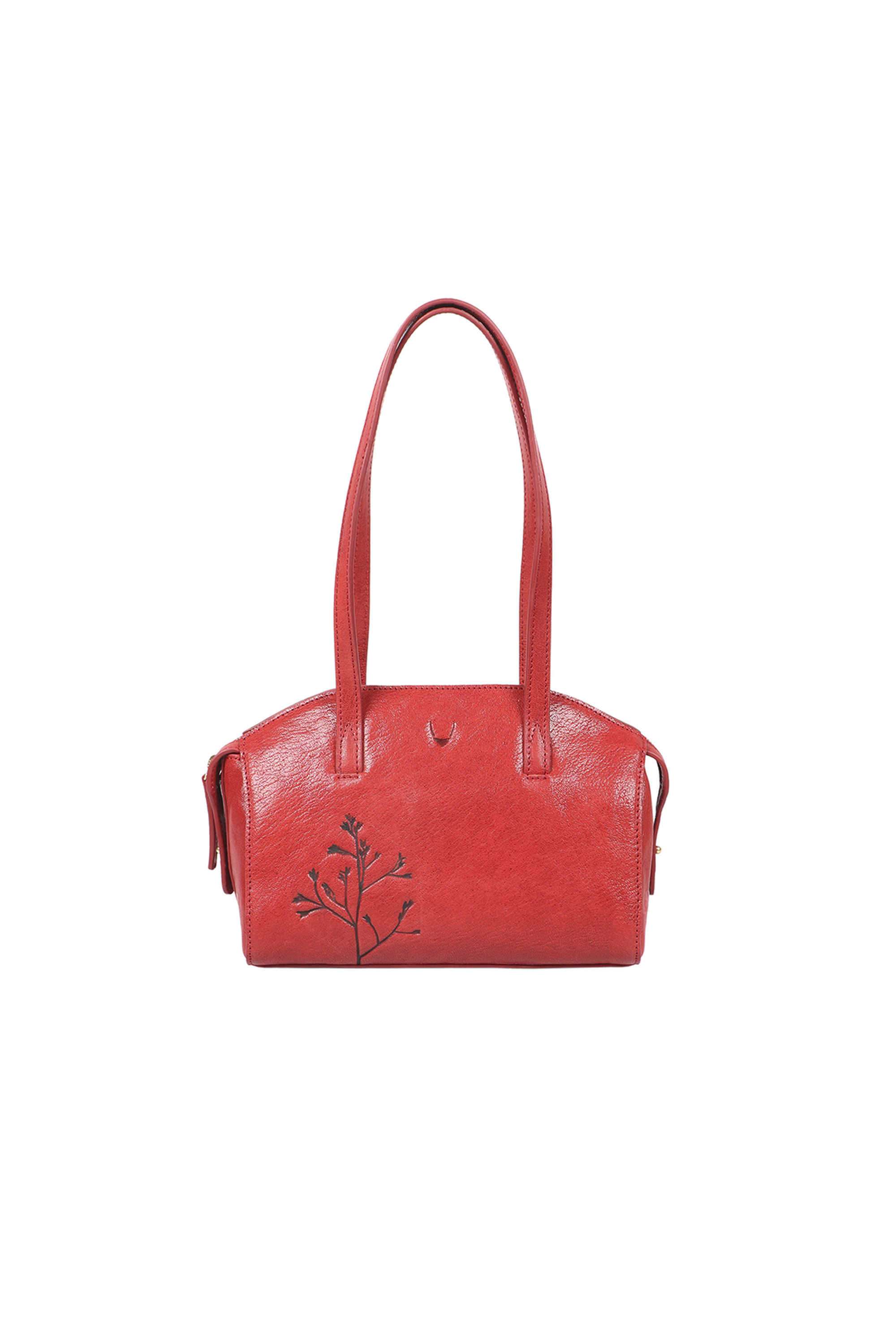 Zipper-E.I.-Leather-Women-Casual-Wear-Shoulder-Bag