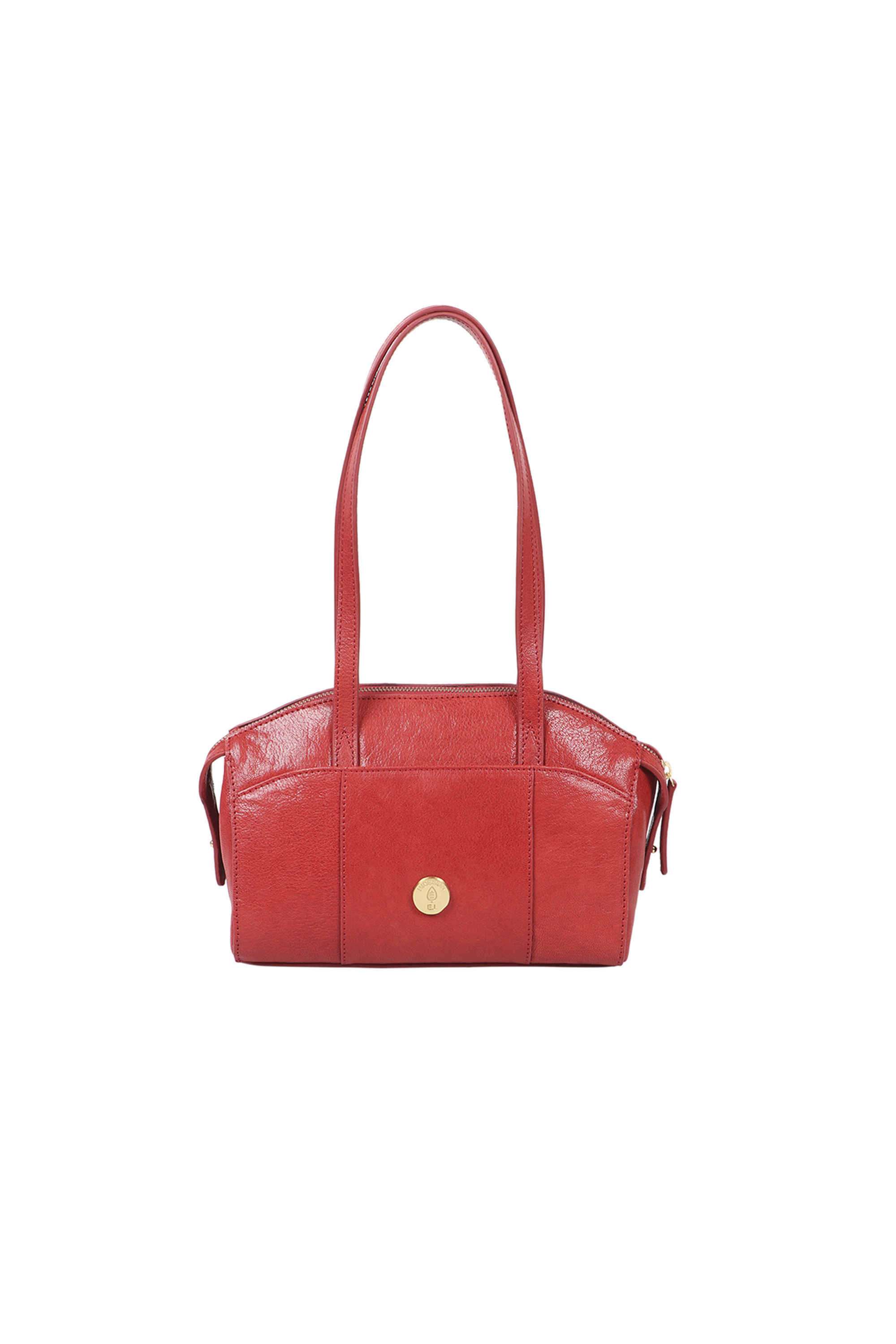 Zipper-E.I.-Leather-Women-Casual-Wear-Shoulder-Bag