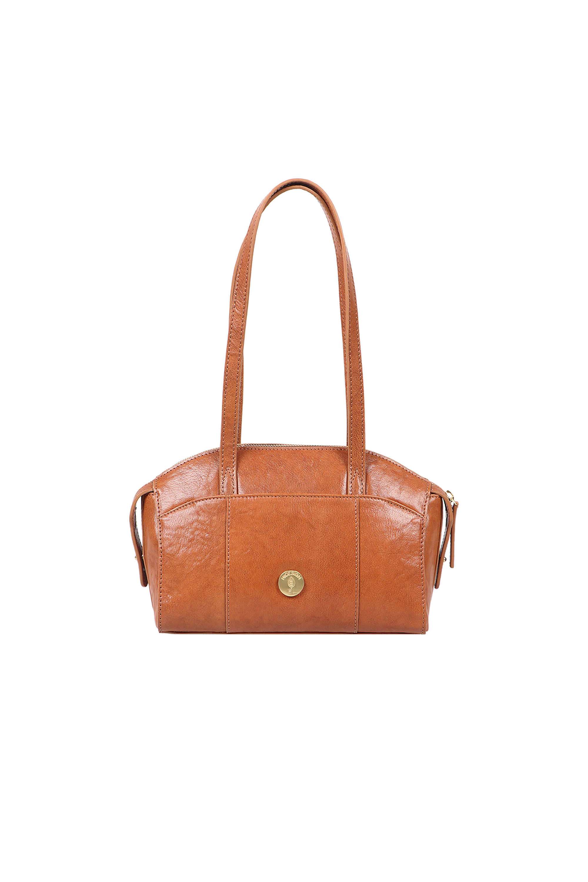 Zipper-E.I.-Leather-Women-Casual-Wear-Shoulder-Bag