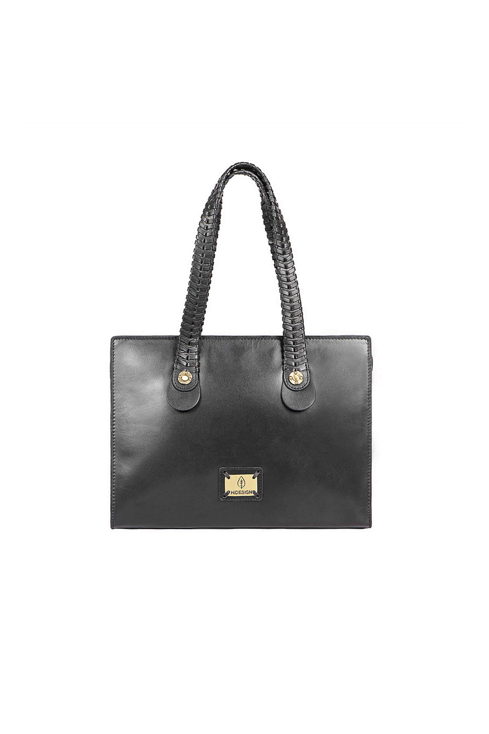 Zipper-E.I.-Leather-Women-Formal-Wear-Shoulder-Bag