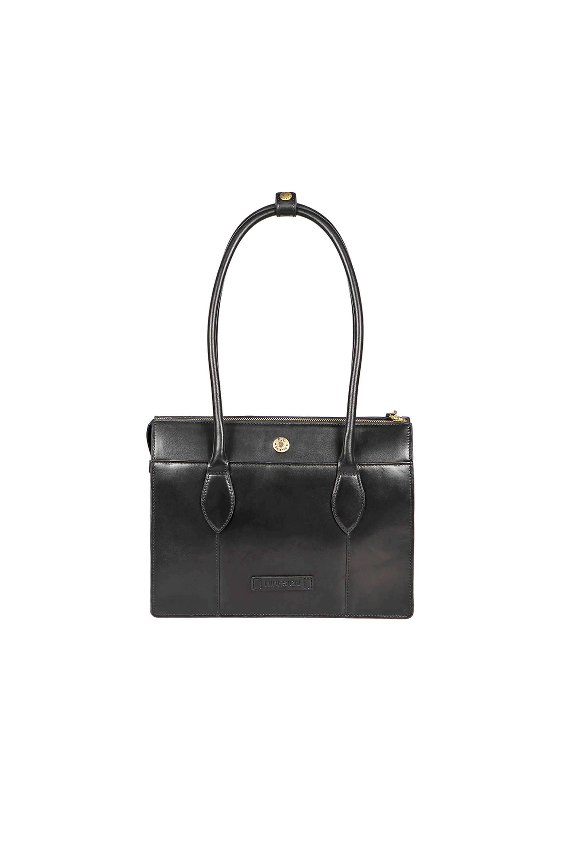 Zipper-E.I.-Leather-Women-Casual-Wear-Shoulder-Bag