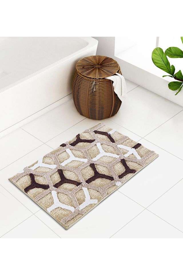 Quick-Dry-&-Anti-skid-Bathmat -Beige-(S)