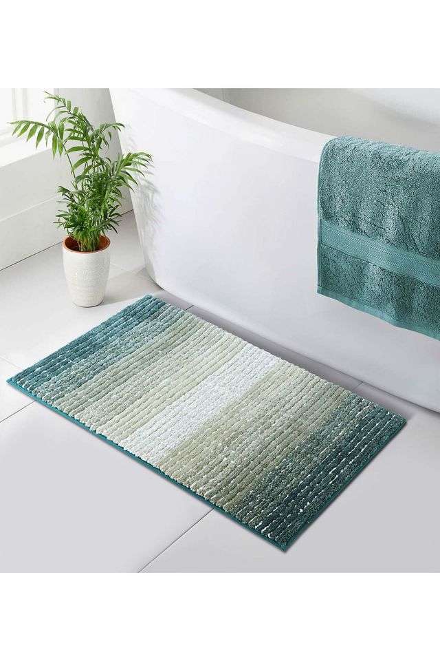 Quick-Dry-&-Anti-skid-Bathmat -Green-(S)