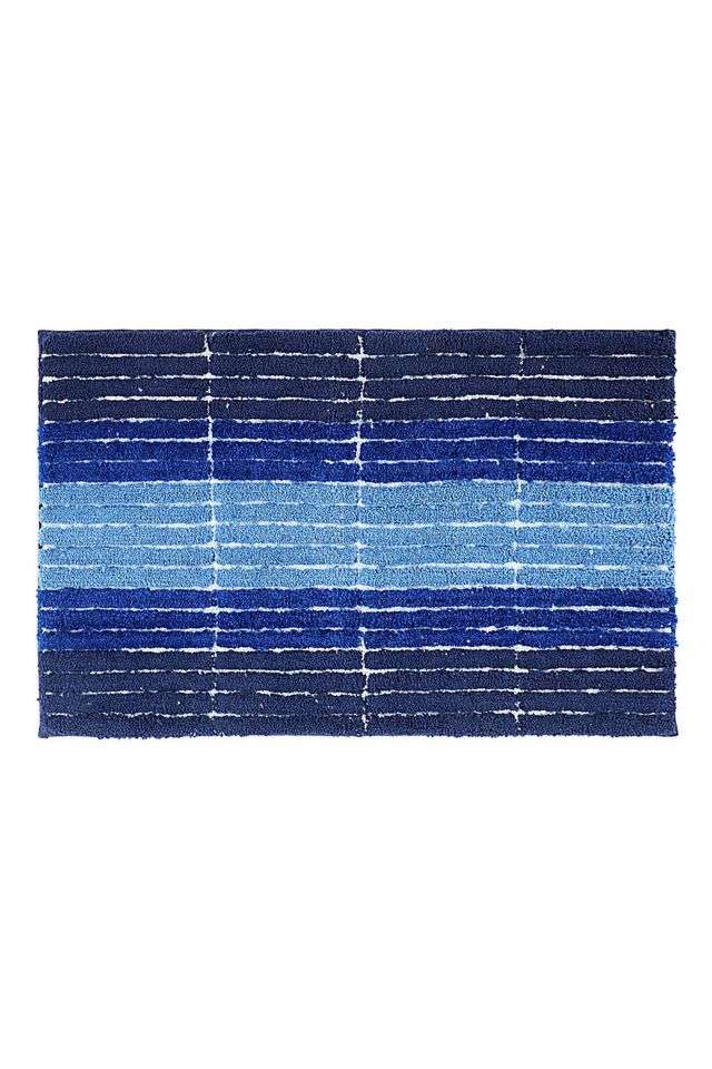 Quick-Dry-&-Anti-skid-Bathmat -Blue-(S)