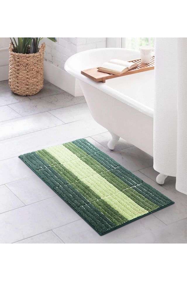 Quick-Dry-&-Anti-skid-Bathmat -Green-(S)