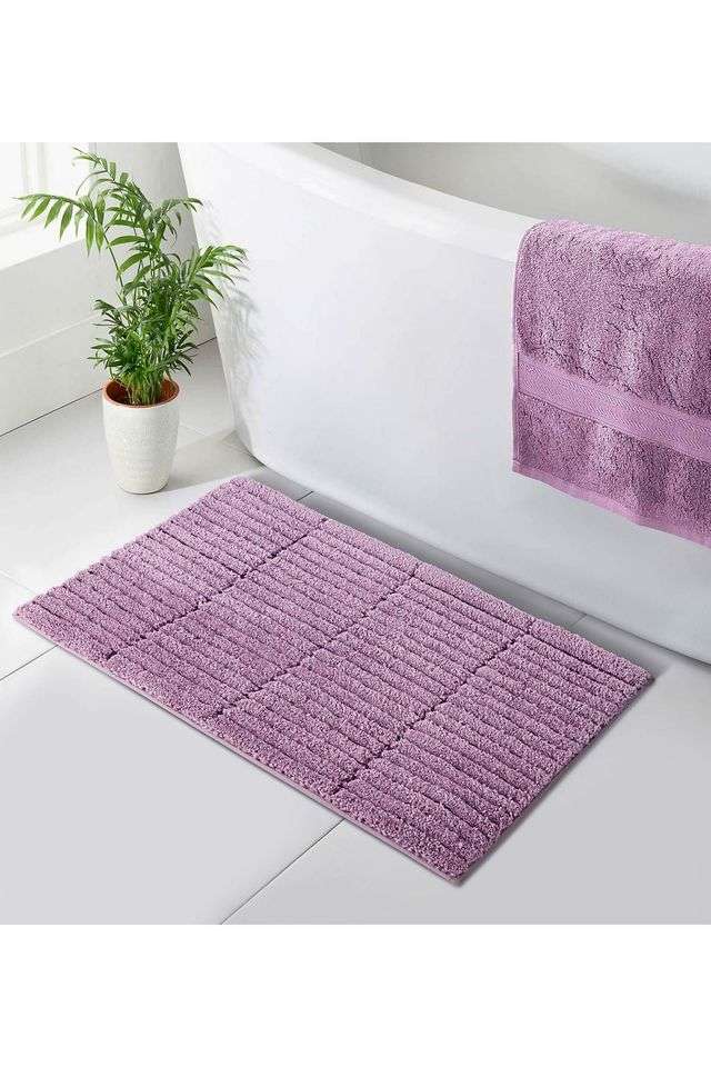 Quick-Dry-&-Anti-skid-Bathmat -Plum-(S)